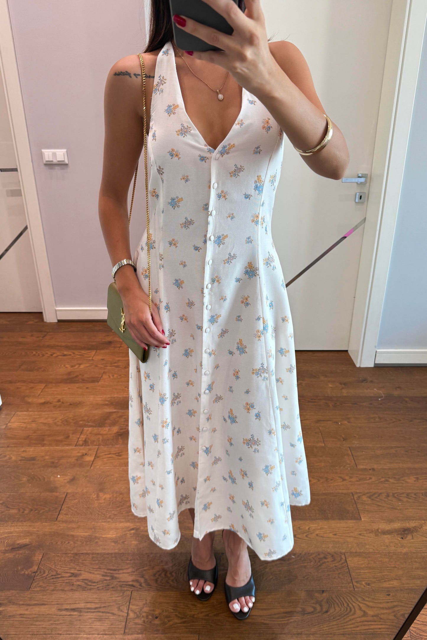 HALTER YAKA KETEN MUADİL EİBİSE