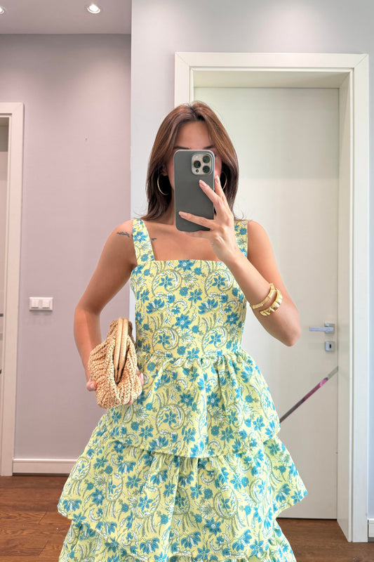 KAT KAT TASARIM ELBİSE