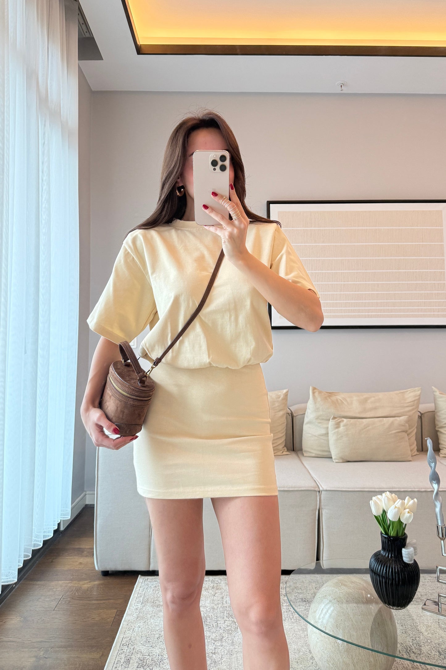 VATKALI BEL OTURTMALI ELBİSE